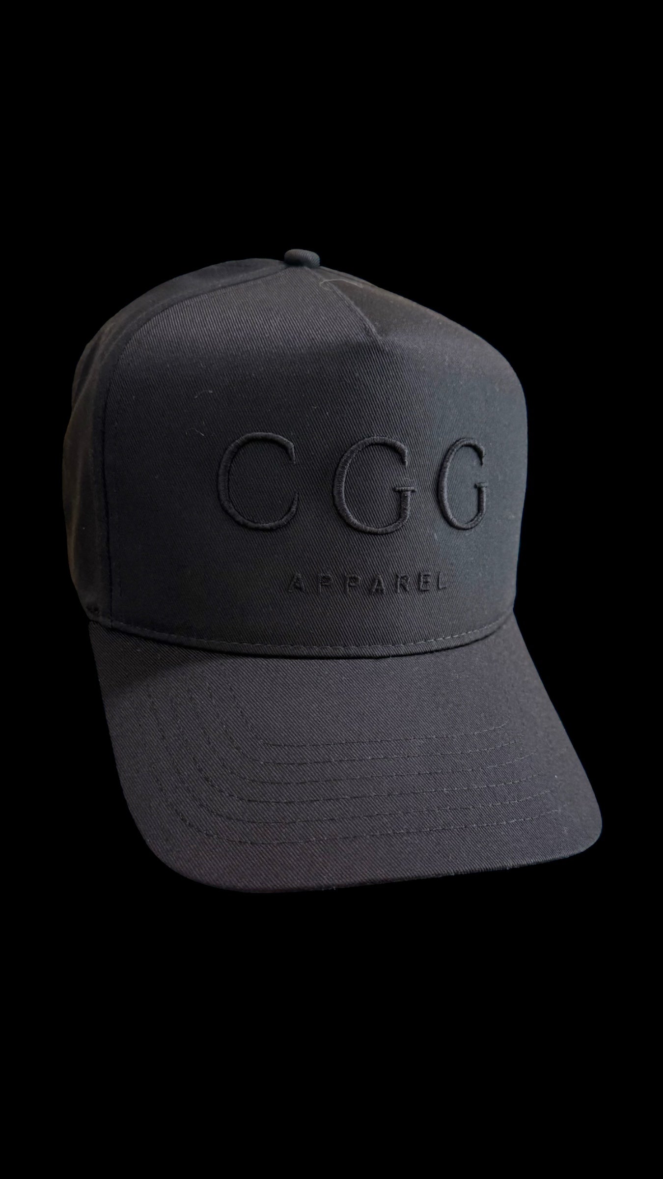 CGG Signature Hat Eclipse Black