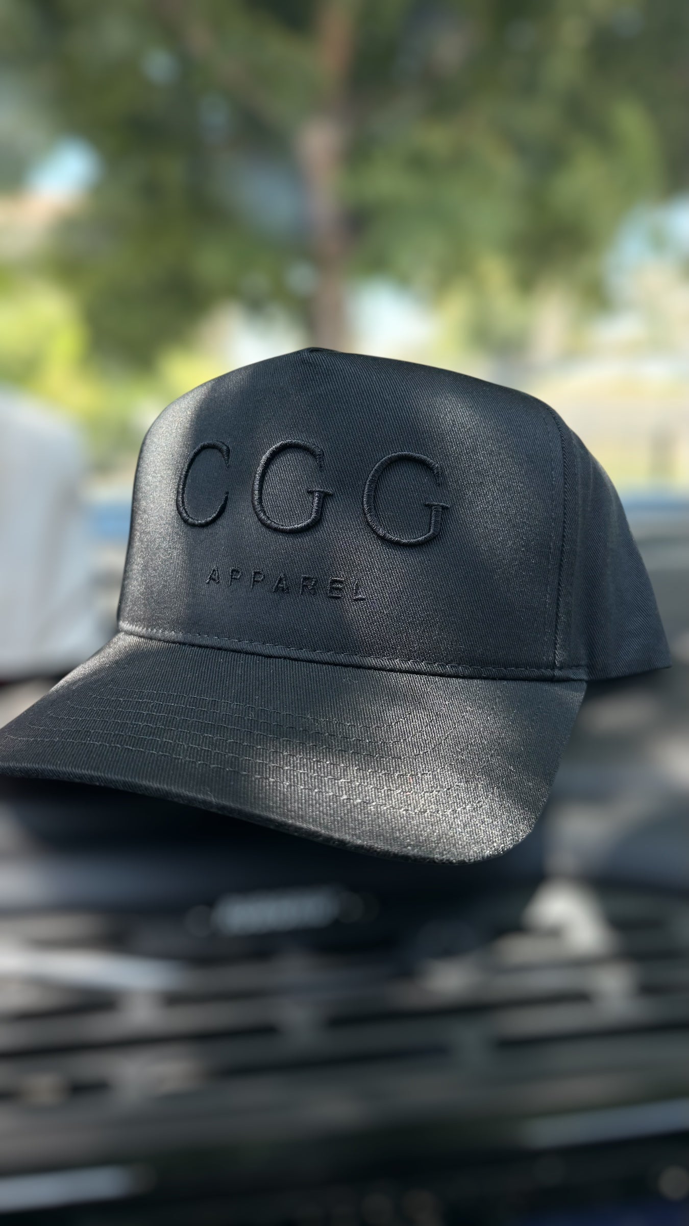CGG Signature Hat Eclipse Black