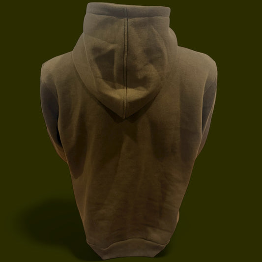 Olive Green Fleece Hoodie