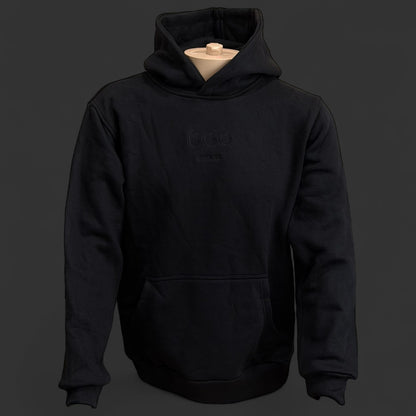 Midnight Black Fleece Hoodie